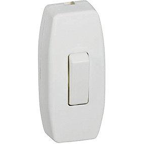 ledningsafbryder - hvid 144 tp gennemgangsafbryder lk