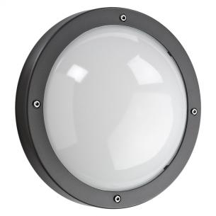 grafit - ip65 vglampe sensor pir med 3000k 5w 11 led 1100 primo - armaturen sg