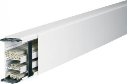 40x90mm delespor m perlehvid lf40091 kabelkanal