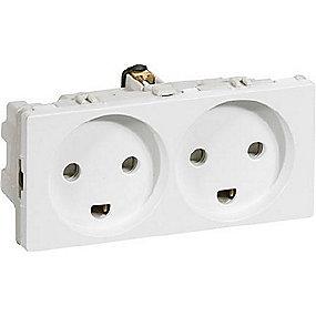 hvid modul 0 2 jord m stikkontakt fuga lk