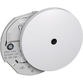 2 hw version - hvid mper lysd m 80mm lampeudtag wireless ihc lk