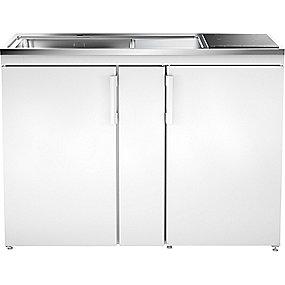 venstre til vask 1200x610x900 ml hvid culina minikkken juvel intra