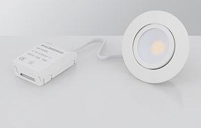 ip44 hvid 5w led md-230 downlight malmbergs