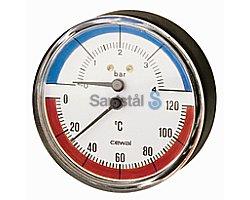 63mm 4bar termo-manometer