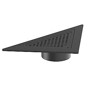 l st rustfrit sort fliser beton til trekantet overdel trio cher bl