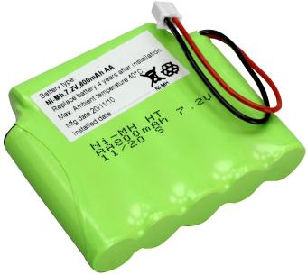 dbelysning n hede til nimh mah 800 2v 7 reservebatteri