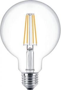 glas klar 827 g93 e27 60w 7w standard led corepro philips