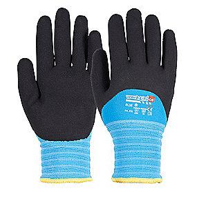 11 str akrylfor med polyester af vinterhandske blue os