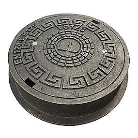 genbrugsplast b125 belastningsklasse en124-6 ksel d seligt afl med rund 315mm ndkarm br fast votec