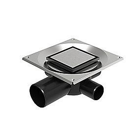 75mm 10x10cm 1 sampak kvadrat custom highline unidrain