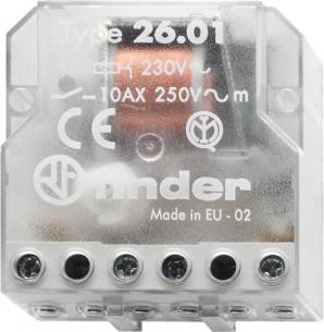 indbygning til 10a polet 1 230vac kiprel finder