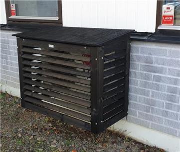 mm 920x730x410 l m indv - sort skjuler varmepumpe