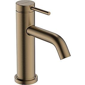 pvd bronze brstet bundventil op lft med coolstart 80 hndvaskarmatur s tecturis hansgrohe