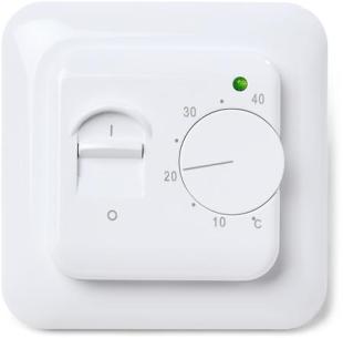 16a - ler gulvf med off on manuel gulvvarmetermostat hc15 heatcom