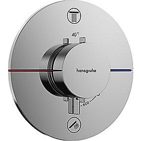 krom udtag 2 til afsprring med indbygning til termostat s comfort showerselect hansgrohe