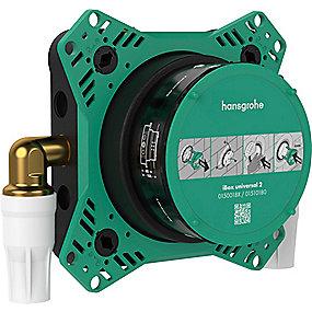 2 1 g lkagesikringer inkl sdel indbygn 2 universal ibox hansgrohe