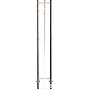 stl rustfrit poleret 1480x230mm hndkldetrrer elektrisk trio kriss