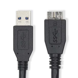 label bl pvc runde m 00 2 nikkelplateret gbps 5 han micro-b usb han usb-a 1 gen 2 3 usb usb-kabel