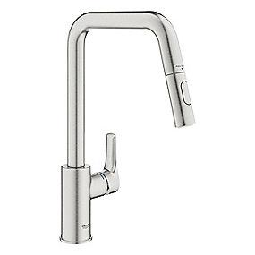 stl spray dual u-tud kkkenarmatur eurosmart grohe