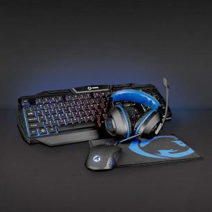 layout us qwerty sort bl musemtte og mus headset tastatur 4-i-1 kit combo gaming