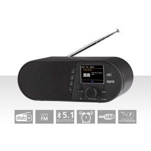 sort radio bluetooth fm dab compact d105 dabman