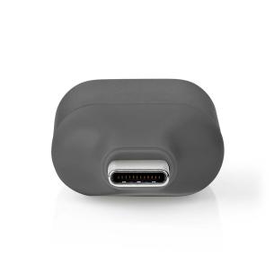 box sort gr nikkelplateret runde 1080p hd full hun vga han usb-c 1 gen 2 3 usb adapter usb-c