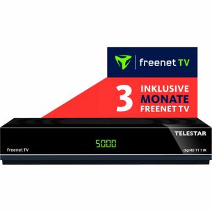 freenet mneders 3 inkl hdtv-modtager dvb-c dvb-t2 kompakt ir 7 tt digihd