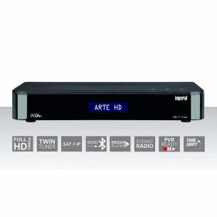 sort tuner dobbelt med satellitmodtager free-to-air hdtv twin 7i hd