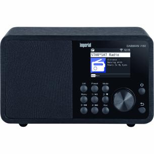 sort internetradio og dab i160 dabman