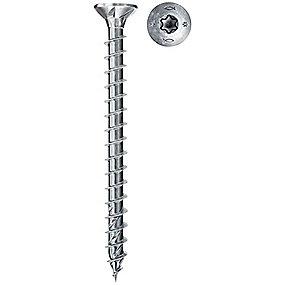 200stk a pakke uh tx20 elforzinket hoved nket unders 0x30mm 4 fuldgevind nskrue sp powerfast fischer