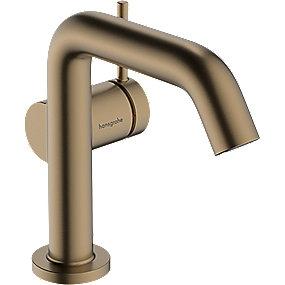 bronze brstet bv u hv til tud 130mm hndvaskarmatur 1-grebs s tecturis hansgrohe