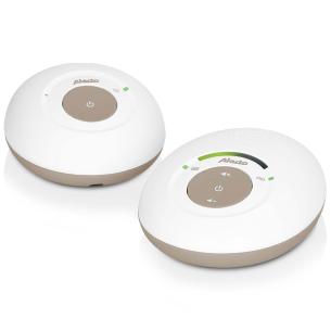 taupe hvid dect eco full babyfoon