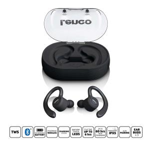 sort retelefoner h bluetooth tws ipx5 sport lenco