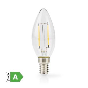 klart stk 1 stil retro hvid varm k 2700 lm 470 w 2 2 stearinlys e14 re p led-lampe nedis