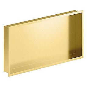 r rektangul overflade pvd messing rstet b i brus til indbygningshylde zen damixa