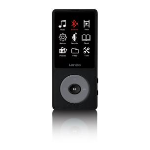 sort hukommelse intern gb 8 og bluetooth med mp4-afspiller mp3
