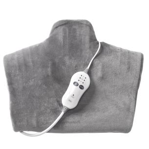 fleece comfortheat massagepude og varme- 2-i-1 elektrisk trebs