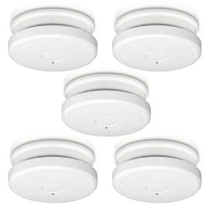 hvid 5-pak tys-tys-knap med galarm r alecto