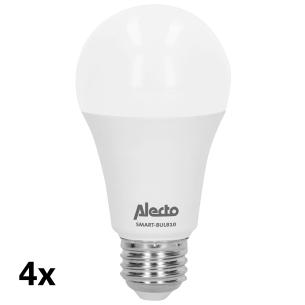 4-pak wi-fi med led-farvelampe smart alecto