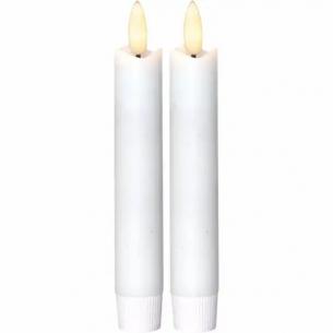 2-pak 15cm kronelys led