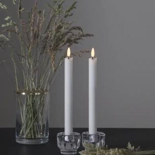 2-pak 25cm kronelys led