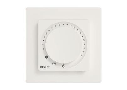 9016 ral hvid polar - gulvvarmetermostat basic devireg