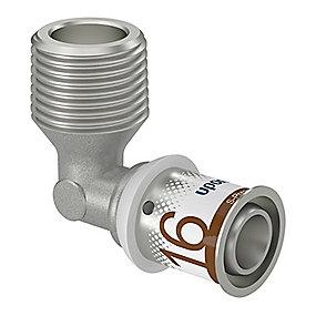 2 1 x mm 16 nippel med 90 vinkel plus s-press uponor