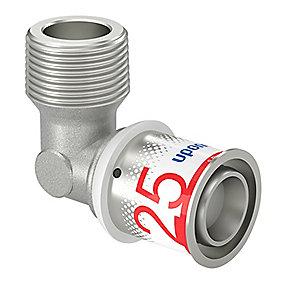 4 3 x mm 25 nippel med 90 vinkel plus s-press uponor