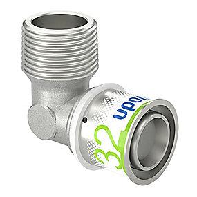 1 x mm 32 nippel med 90 vinkel plus s-press uponor