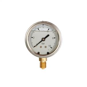 glycerin med studs nedadrettet bar 0-60 4x63 1 manometer