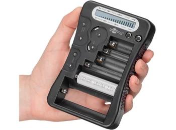 display lcd m batteritester goobay