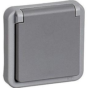 rkegr m jord med 2-polet stikkontakt industri 74 opus lk