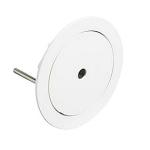 tilbud kampagne - fladt ekstra loft og g v til plan 5-polet hvid 84mm lampeudtag fuga lk