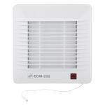 119mm 5mm 5x186 186 hygrostat med ventilator fugtstyret hvid chz 200 edm p s